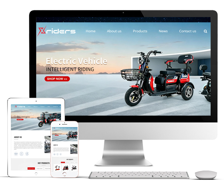 电动车 | 独立站制作_PC手机网站制作