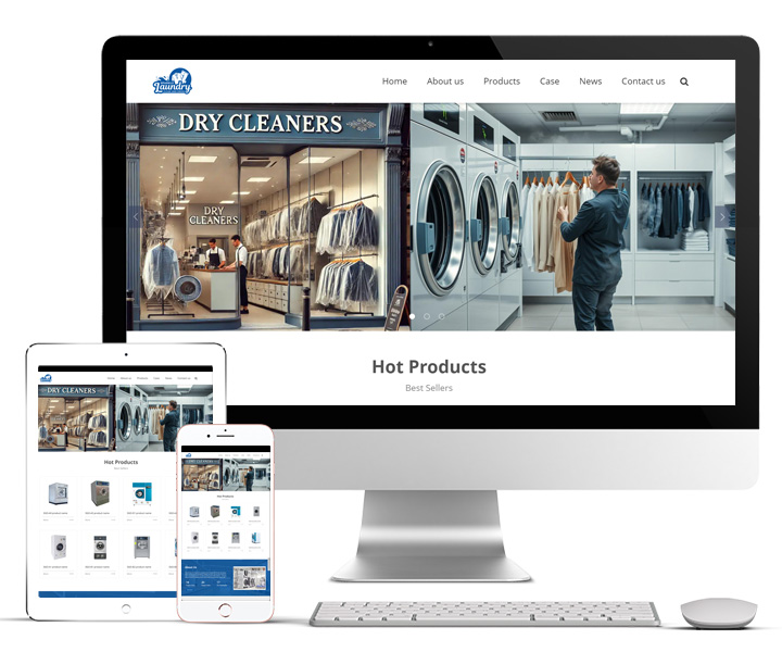 干洗店外贸独立站,外贸B2B独立站建站